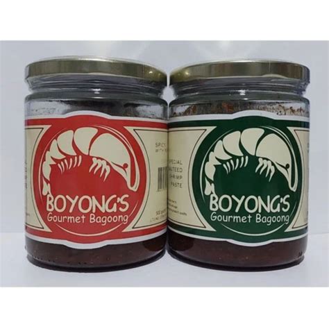 Boyong's Gourmet Bagoong Original Flavor 500 g .